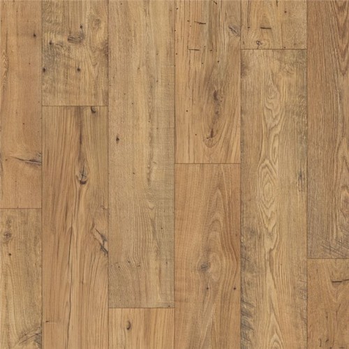 Piso Laminado Clicado Quick Step Eligna Wide Castanheiro natural restaurado - Caixa: 2,098 m²